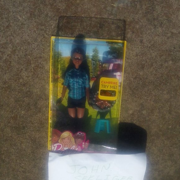 Barbie Other - Barbie Camping Fun Doll African-American AA Nikki FDB45